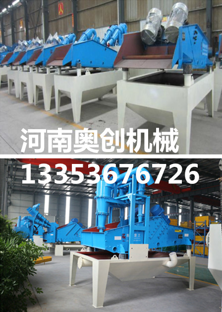 奧創細砂回收機展示 奧創細砂回收機展示