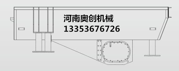 ZSW振動給料機外形示意圖 ZSW振動給料機外形示意圖